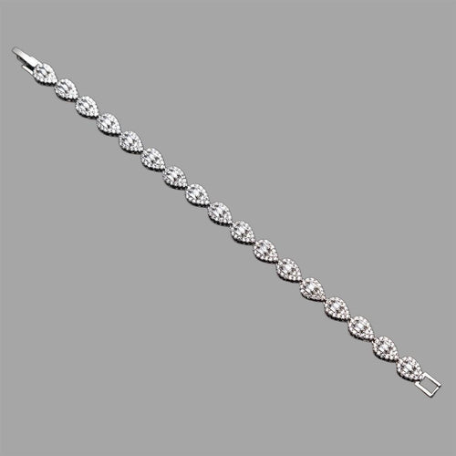 Cubic Teardrop Bracelet